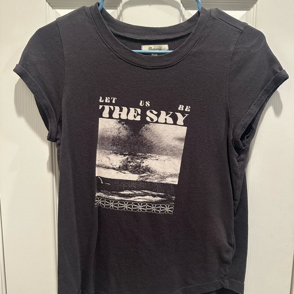 Madewell Black Graphic Tee